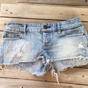 American Eagle Cut Off Denim Shorts
